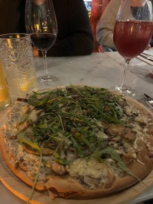 Truffle Pizza   at Wild Food in Barcelona