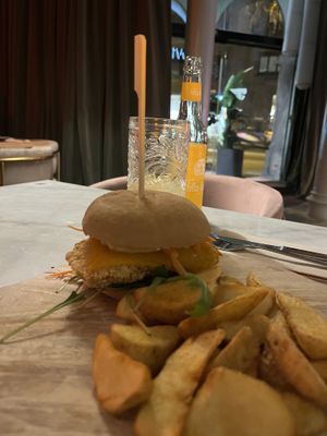 Chicken Burger   at Wild Food in Barcelona