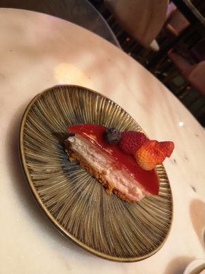 Cheesecake at Wild Food in Barcelona