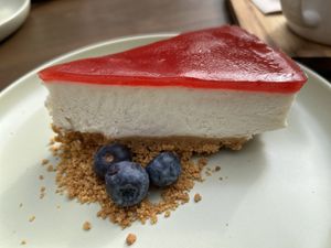 Cheescake   at Wild Food in Barcelona
