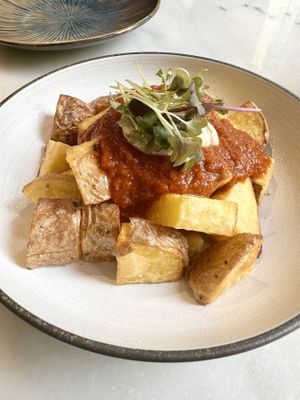 Patatas Bravas  at Wild Food in Barcelona
