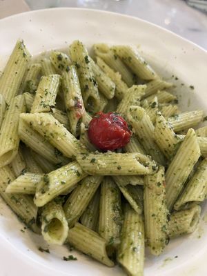 Pasta al pesto   at Wild Food in Barcelona