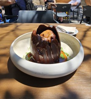 So worth the calories!!! Yum!!! at Wild Food in Barcelona