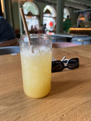 Vegan Pina Colada   at Wild Food in Barcelona
