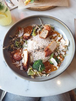 Curry at Wild Food in Barcelona