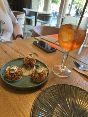 Seasonal croquettes 9/10  at Wild Food in Barcelona