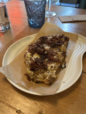 “Beef” pizza 8.5/10  at Wild Food in Barcelona