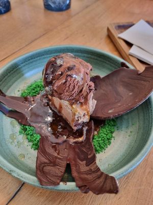 Dragon egg at Wild Food in Barcelona