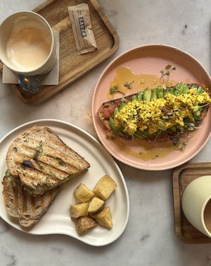 Brunch spread!  at Wild Food in Barcelona