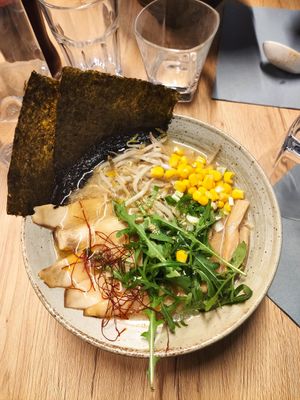 Vegan ramen at Nishiki Ramen in Lyon