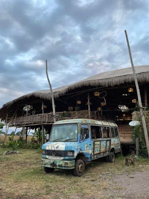 From the outside at Maisha Khalisi  in Moshi