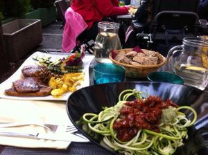 Mains  at Il Punto Vegetariano in Bolzano