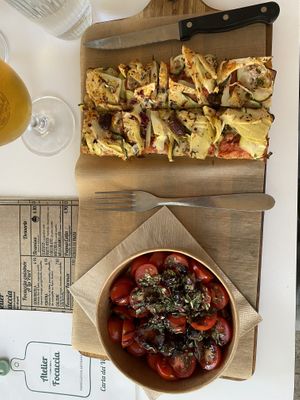   at L'Atelier Focaccia in Dijon