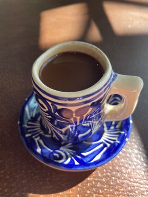 Almond rose cacao  at Kakawa Chocolate House in Santa Fe