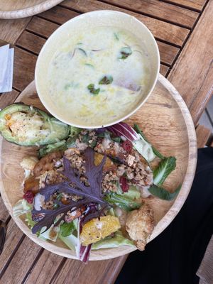 Not sure if the cheese was actually vegan  at Grill & Deli LAVE in Hiroshima