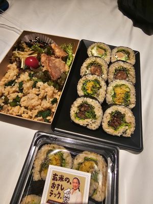  at Brown Rice Sushi TEC 玄米のおすしテック in Osaka