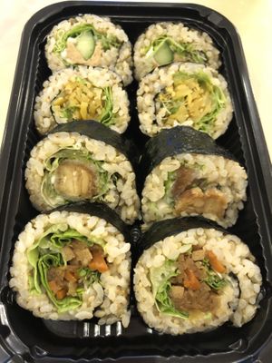   at Brown Rice Sushi TEC 玄米のおすしテック in Osaka