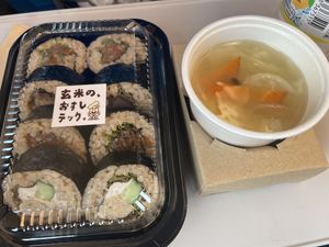   at Brown Rice Sushi TEC 玄米のおすしテック in Osaka