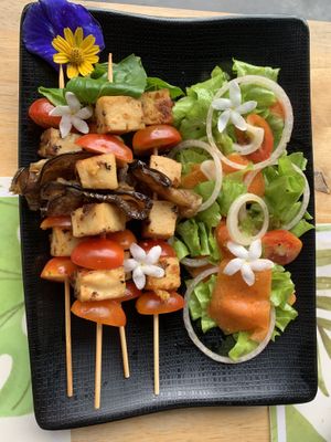 BBQ skewers  at The Green Hut in Phuket