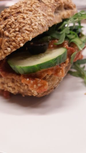 Muhamarra Sandwich at Westhoff in Haarlem