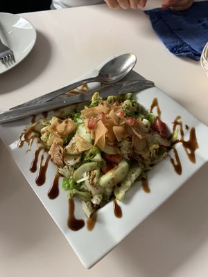 Fatouche salad  at Restaurante Puerta del Edén in Cadiz