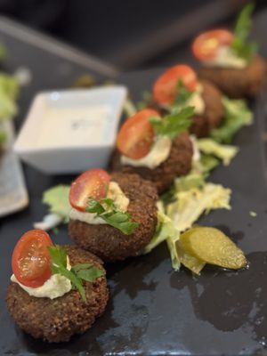 Falafel  at Restaurante Puerta del Edén in Cadiz