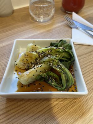 Pak choi  at Nepá in Milan