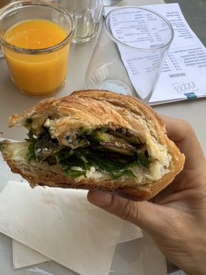 Cornetto salato  at Nepá in Milan