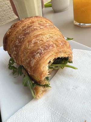 Cornetto salato  at Nepá in Milan