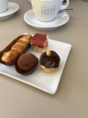 Just a little selection of what they offer.   at Nepá in Milan