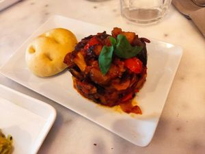 Caponata at Nepá in Milan
