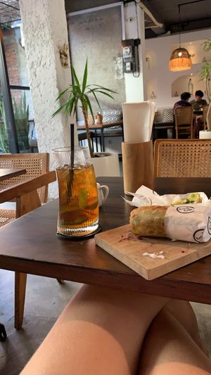   at Benih Cafe in Kuta