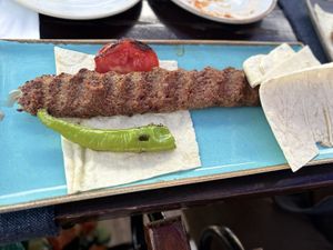 Vegan kebab  at Köşebaşı  in Goreme