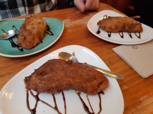 Easter special: torrijas veganas. Best ones I tried in 2021! at Viva Chapata in Madrid