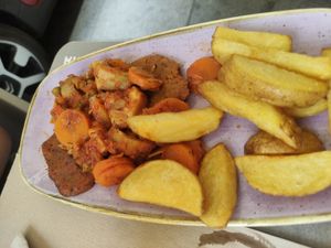 Seitan estofado at Viva Chapata in Madrid