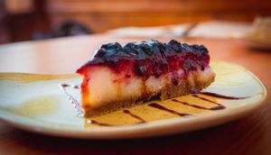 Tarta de ¨Queso¨
¨Cheese Cake¨ at Viva Chapata in Madrid