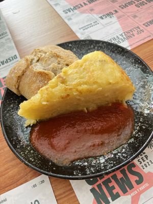 Tortilla  at Viva Chapata in Madrid