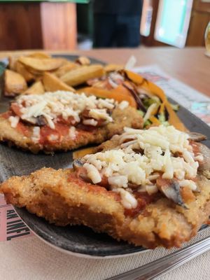 Milanesa   at Viva Chapata in Madrid