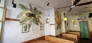 Cool decoration at Viva Chapata in Madrid