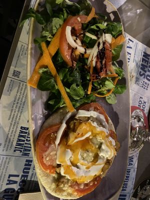 Arepas  at Viva Chapata in Madrid