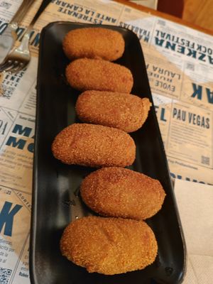 Croquetas de setas at Viva Chapata in Madrid