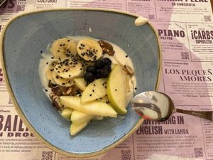Yogurt bowl   at Viva Chapata in Madrid