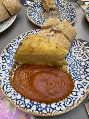 Tortilla  at Viva Chapata in Madrid