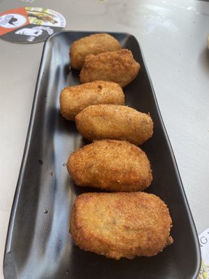 Croquetas  at Viva Chapata in Madrid