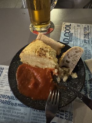 Tortilla  at Viva Chapata in Madrid