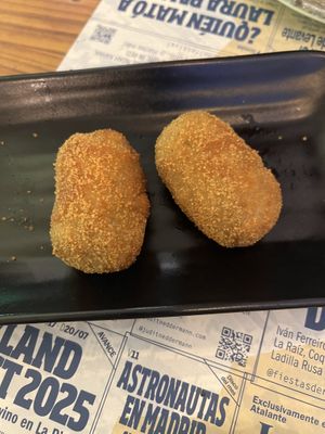 Homemade Croques  at Viva Chapata in Madrid