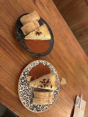 Tortillas  at Viva Chapata in Madrid