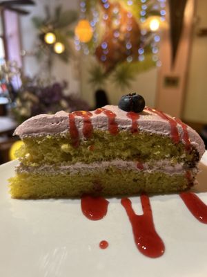 Red Fruits cake  at Viva Chapata in Madrid