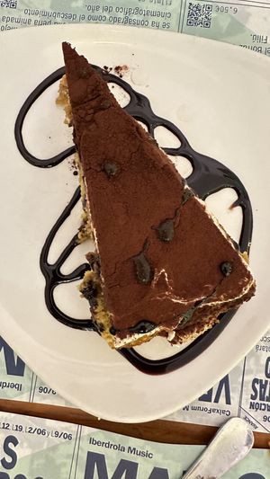 Tiramisu   at Viva Chapata in Madrid