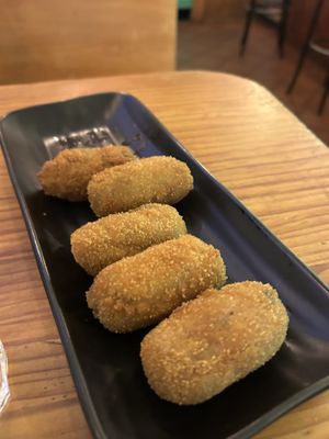 Croquetas  at Viva Chapata in Madrid